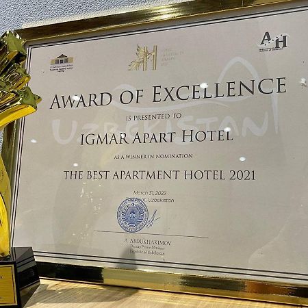 Igmar Apart Hotel Tashkent Esterno foto