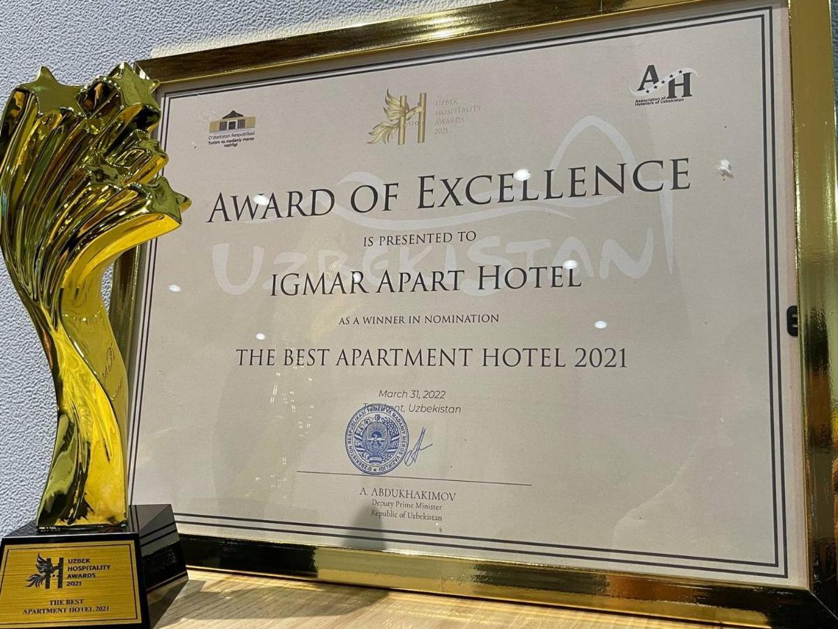 Igmar Apart Hotel Tashkent Esterno foto